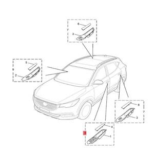 윈도우 리프터 스위치 1개   SAIC ROEWE  2017 MG3 자동 차 모터 부속 10249461  정면 좌측 문