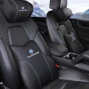 폴로 가죽 카시트 머리 받침  지지대 베개 Volkswagen 호환 vw 호환 아마록 티구안 T-크로스 파사트 자동차