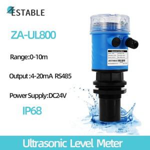 4-20mA 초음파 수위 투과 수조 액체 깊이 정수압 레벨 센서 0-25M 범위 RS485 출력
