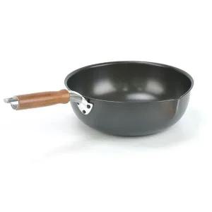 나무손잡이 업소용 경질 웍 북경팬 28호-28cm (WFFY4SK)