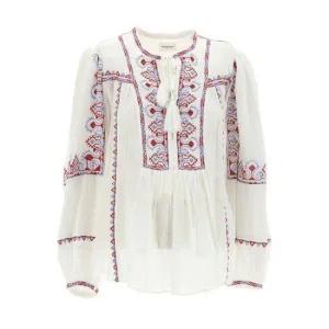 이자벨마랑 KILEDIA (HT0043FA A1J56E 20WH) (KILEDIA 블라우스)