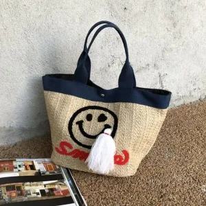 고품질 바구니 캐쥬얼 외출 크로스가방 가죽 쇼퍼백 학생 (WFFYB5C)