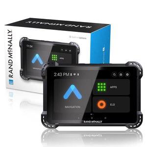 업계 최고의 맞춤형 트럭 경로가 있는 랜드 맥널리 랜드탭8 8인치 GPS 내비게이터, 내비게이션 2.0, 2025 지도 + 내장 카메라가 탑재된