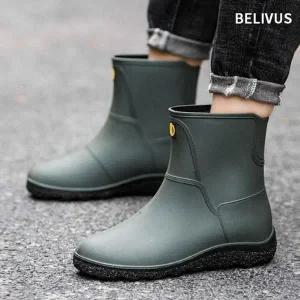 [하프클럽/]빌리버스 남성 레인부츠 DM0215 장마 신발