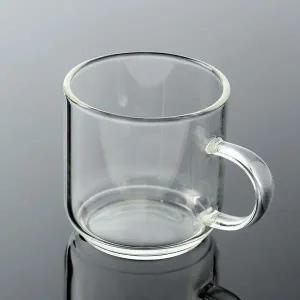 유리컵 내열유리 찻잔 6p세트 투명 커피유리잔 (WEBCA09)