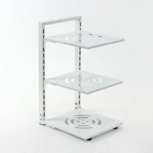 냄비정리대 선반 3단 냄비 높이조절 프라이팬 (WEBCA2E)