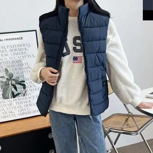 [하프클럽/]여자조끼코디 정장 박시핏 겨울 베스트 패딩 캐쥬얼