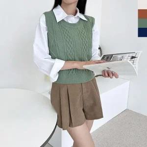 [하프클럽/]조끼 여성조끼코디 베스트 박시핏 여성베스트 패딩