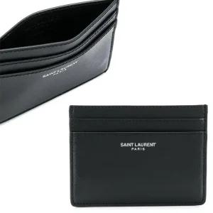 카드지갑 375946 0U90N 1000 은장로고 카드홀더 블랙 남성카드지갑 남자카드지