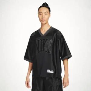 [나이키] 스포츠웨어 스트리트 여성 오버사이즈 반팔 그래픽 저지 HJ0281-010 1531673