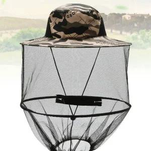 [콩심팥심]벌망 모자 벌모자 양봉 낚시모자 햇빛가리개 접이식
