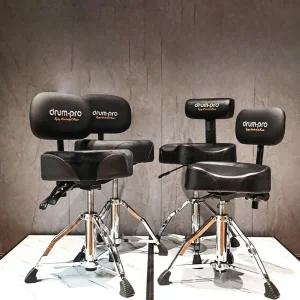드럼 의자 등받이 유압식 조절 공연 성인 연주 재즈 공압