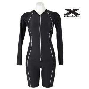 [하프클럽/]XBLUE 아쿠아로빅 빅사이즈 투피스 수영복 Z23044