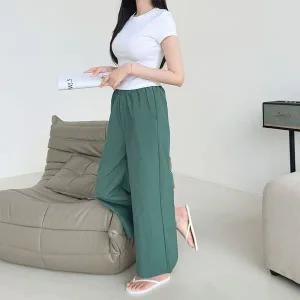 [하프클럽/]잔듀라 오버핏 A핏 스타일 바스락치마바지