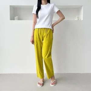 [하프클럽/]제인즈 이지 허리밴딩 사이드트윈스냅 바지