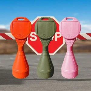 원형오뚜기 무지/주차금지표지판 교통안전표시 간판 (WEC6688)