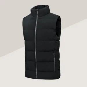 [골드스마일]데일리 빅사이즈 패딩조끼 출퇴근 하이넥 등산 작업 경량