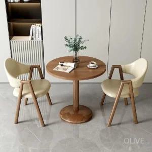 의자 2인 세트 티테이블 부부 원형 베란다 카페 북유럽