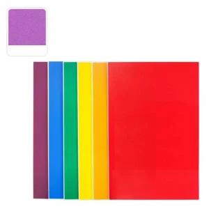 현진 EQ69TJ53 단면칼라보드롱 2절 CB-36 적보라/600x900mm 장(1개입)