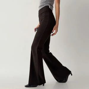 [하프클럽/]여자 스판팬츠 부츠컷 기모 반하이 밴딩 슬림핏 바지