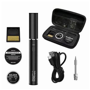 USB 납땜 다리미 인터페 키트 주석 전기 수리 세트 타입 소형 휴대용 스마트 DIY