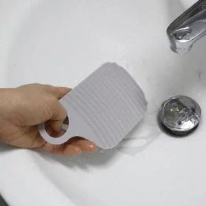 [에이치플러스몰]미니 손빨래 빨래판 여행 휴대용 손세탁 빨래판