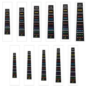 바이올린 첼로 손잡이 스티커 손가락 붙이기법 음자리 붙이기음준 남기지 않기