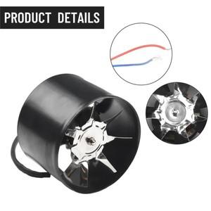 선풍기 실린더 길이 연기 추출기 덕트 인라인 파이프 조용한 100-110mm 구멍 크기 주방 도구  100mm 140 M