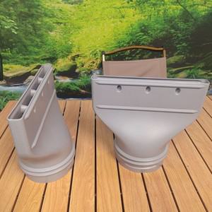 휴대용 에어컨 창 배기 덕트 파이프 호스 인터페이스 커넥터 플랫 노즐 다용도 어댑터