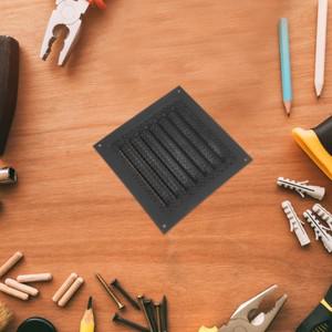 셔터 커버 다락방 환기구 공기 흐름 통풍구  내후성 벽 금속 차고 배기구 루버형 리시 간편