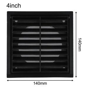4인치 100mm 팬 고정 그릴 커버 환풍구 배기  공기 배출 건조기 액세서리