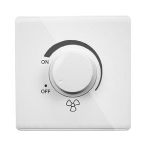 천장 선풍기 조절 무단 속도 컨트롤러  벽 스위치  86 타입  220V  10A