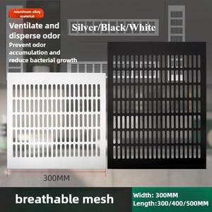 1개 폭 300mm 환기 그릴 알루미늄 합금  메쉬 길이 300-500mm 캐비닛 에어 벤트 홀 커버 하드웨어