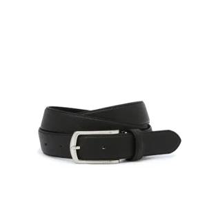 헤지스 액세서리 26SS [선물추천][Online Limited] 블랙 퍼피장식 소가죽 벨트 HJBE6E962BK