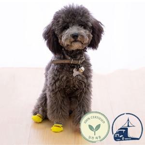 소형개를 위한 양말 미끄럼 방지 애완 동물 강아지 그립 발 보호대 나무 바닥용 실내 견인 제어 견고한