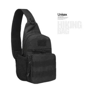 블랙 하이킹 800D재질 야외 슬링백 밀리터리