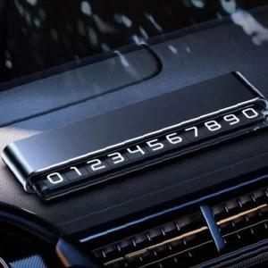 ksr 차량 시크릿 듀얼 주차 번호판 싱글 그레이