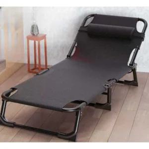 각도조절 휴대용 캠핑용 접이식 소파베드 침대 접이식침대 인용