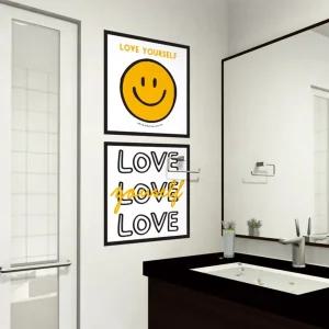 러브유어셀프2 시트지 벽지 아이방 사무용품 문구 꾸미기 인테리어 방문 거실 스티커