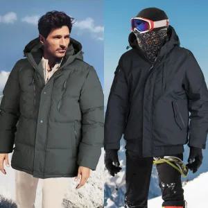 바람막이 경량패딩점퍼 남자아웃도어 겨울등산복잠바