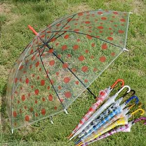 [보리보리/실내화뱅크]투명비닐 자동우산/투명우산/비닐우산/땡땡이우산/자동우산/우산