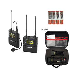 소니정품 UWP-D21 무선마이크 / 전용케이스 + AA배터리4알드림/UWP-D11후속모델