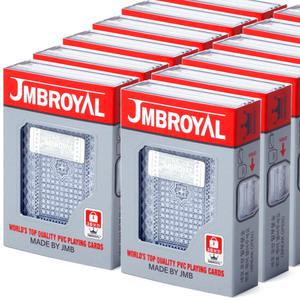 JMB 사기방지 3중보안 로얄 트럼프카드 12개 한박스 트럼프 보안 훌라 포카 JMB로얄카드
