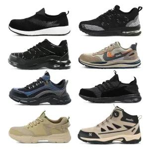 니더스 가벼운 경량 안전화 작업화 발편한 통풍 4인치 6인치