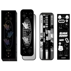 모나미 153 블랙버니 볼펜 5종세트 틴케이스 한정판매