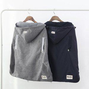 [맘네스트] 사계절 아기띠워머 후드 바람막이 덮개 유모차 풋머프 2종