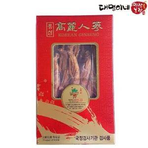 [대명이네 인삼농장]4년근, 5년근 홍삼 대편 11~20뿌리(300g)/건홍삼