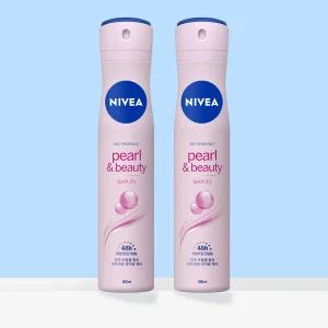 [니베아_뷰티]니베아 데오드란트 스프레이 펄 앤 뷰티 200ml x 2개