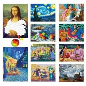 글로벌이지 폴리곤아트 명화 시리즈 교구 재료