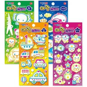 [JH9794PU_52CS]야광스티커 꾸미기 교육용스티커 1500